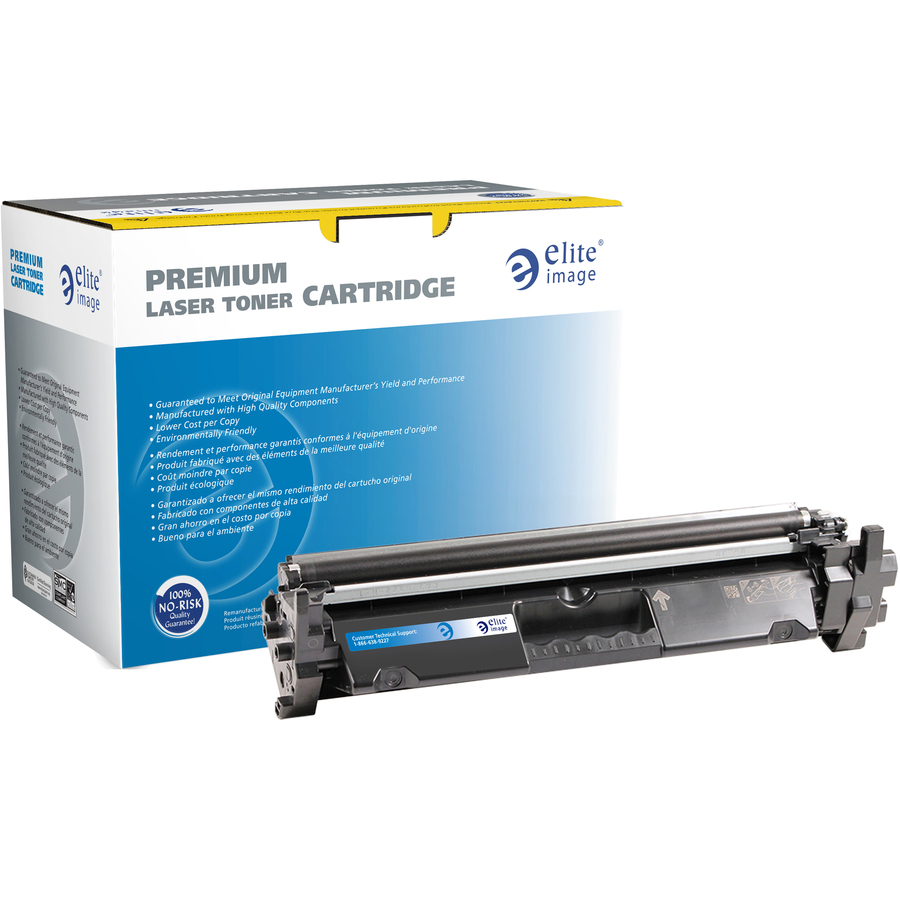 Elite Image Remanufactured Laser Toner Cartridge - Alternative for Hp 17a - Black - 1 Each