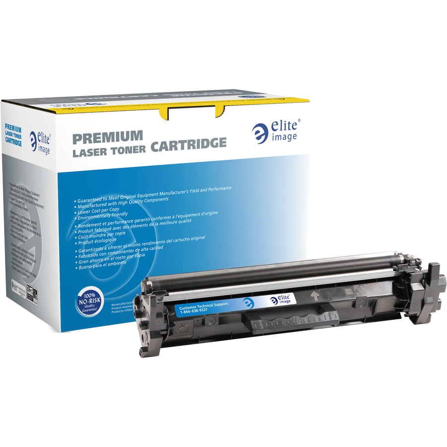 Elite Image Remanufactured High Yield Laser Toner Cartridge - Alternative for Hp 30x - Black - 1 Each