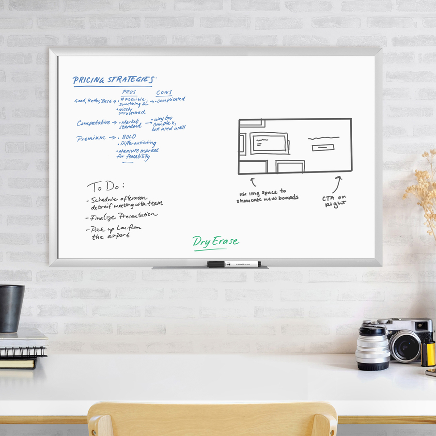 U Brands Melamine Dry Erase Board