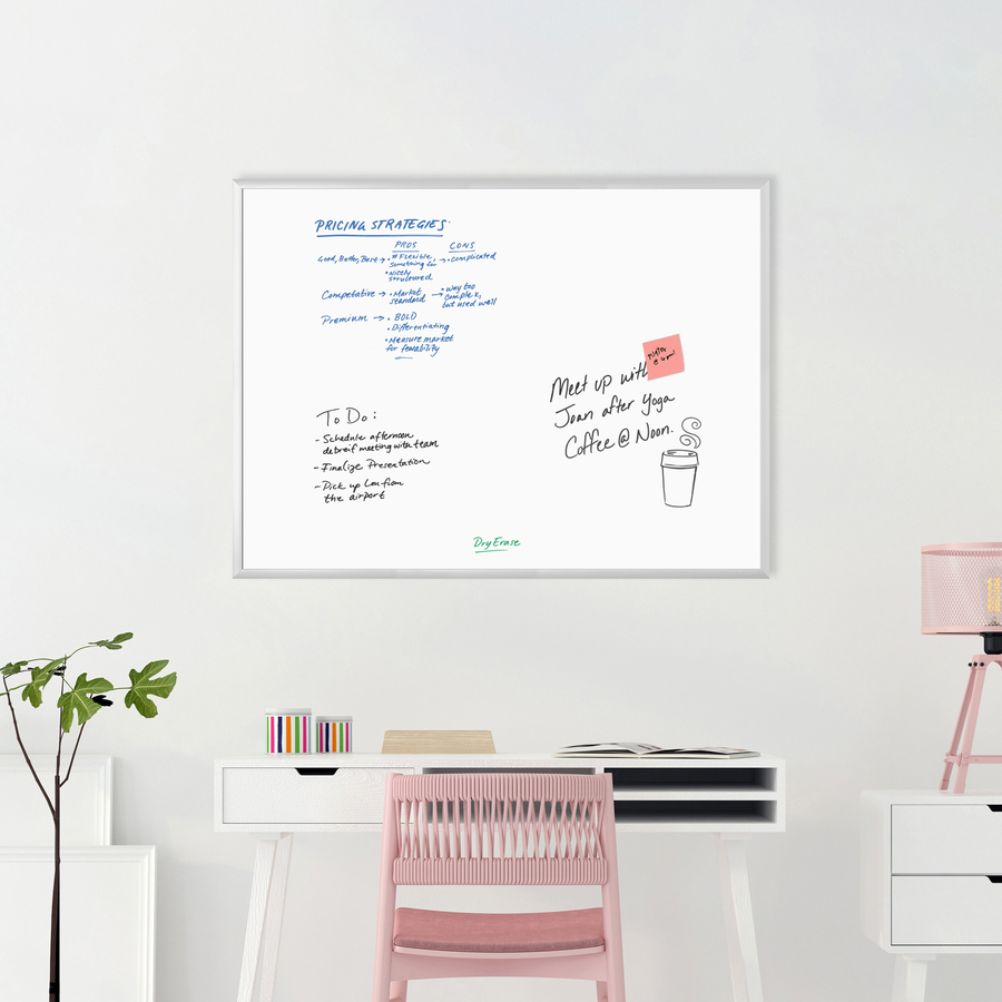 U Brands Melamine Dry Erase Board
