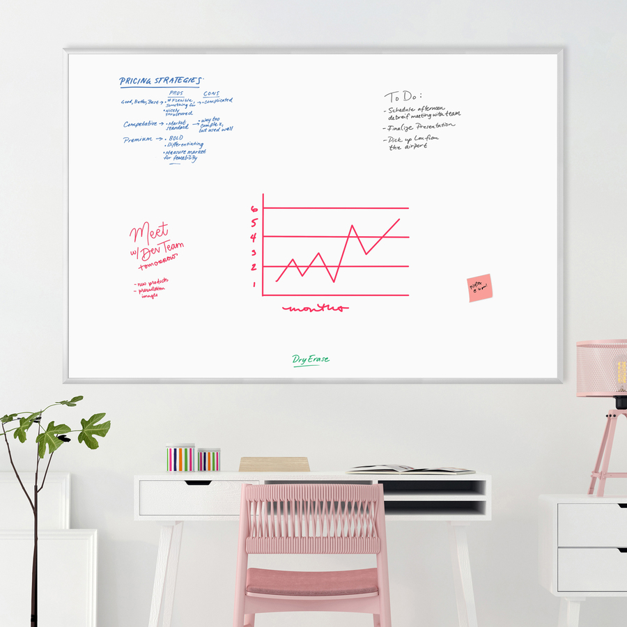 U Brands Melamine Dry Erase Board