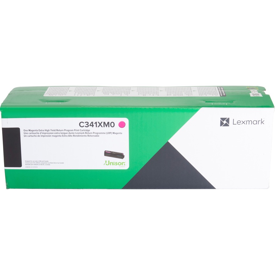 Lexmark Unison Original Extra High Yield Laser Toner Cartridge - Magenta - 1 Each