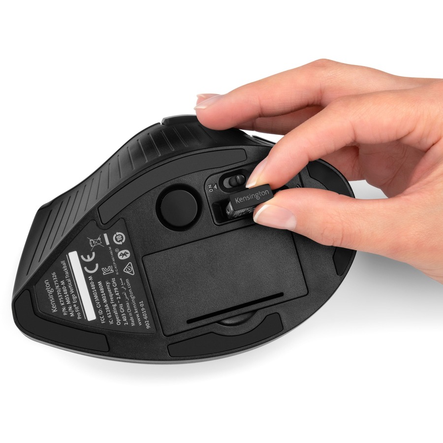 Kensington Pro Fit Ergo Vertical Wireless Trackball