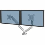 Fellowes Platinum Series Dual Monitor Arm - Silver