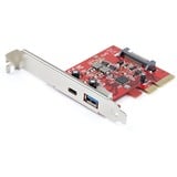 Startechcom 2-Port 10gbps Usb-a & Usb-C Pcie Card Adapter - Usb 32 Gen 2 Pci Express Expansion Add-on Card - Windows Macos Linux