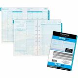 At-a-Glance Seascapes 7-Ring Desk Planner Refill