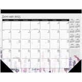 House of Doolittle Wild Flower Monthly Desk Pad