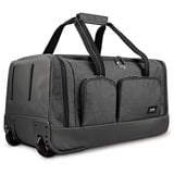 Solo Leroy Travelluggage Case (Rolling Duffel) - Gray