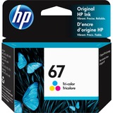 Hp 67 Original Inkjet Ink Cartridge - Tri-Color - 1 Each