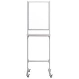 Bi-Silque Mobile Glass Panel Divider Wpassthrough