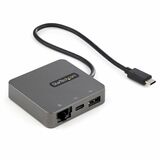 Startechcom Usb-C Multiport Adapter - Usb 31 Gen 2 Type-C Mini Dock - Usb-C to 4k Hdmi or 1080p Vga - 10gbps Usb-a & Usb-C Ethernet