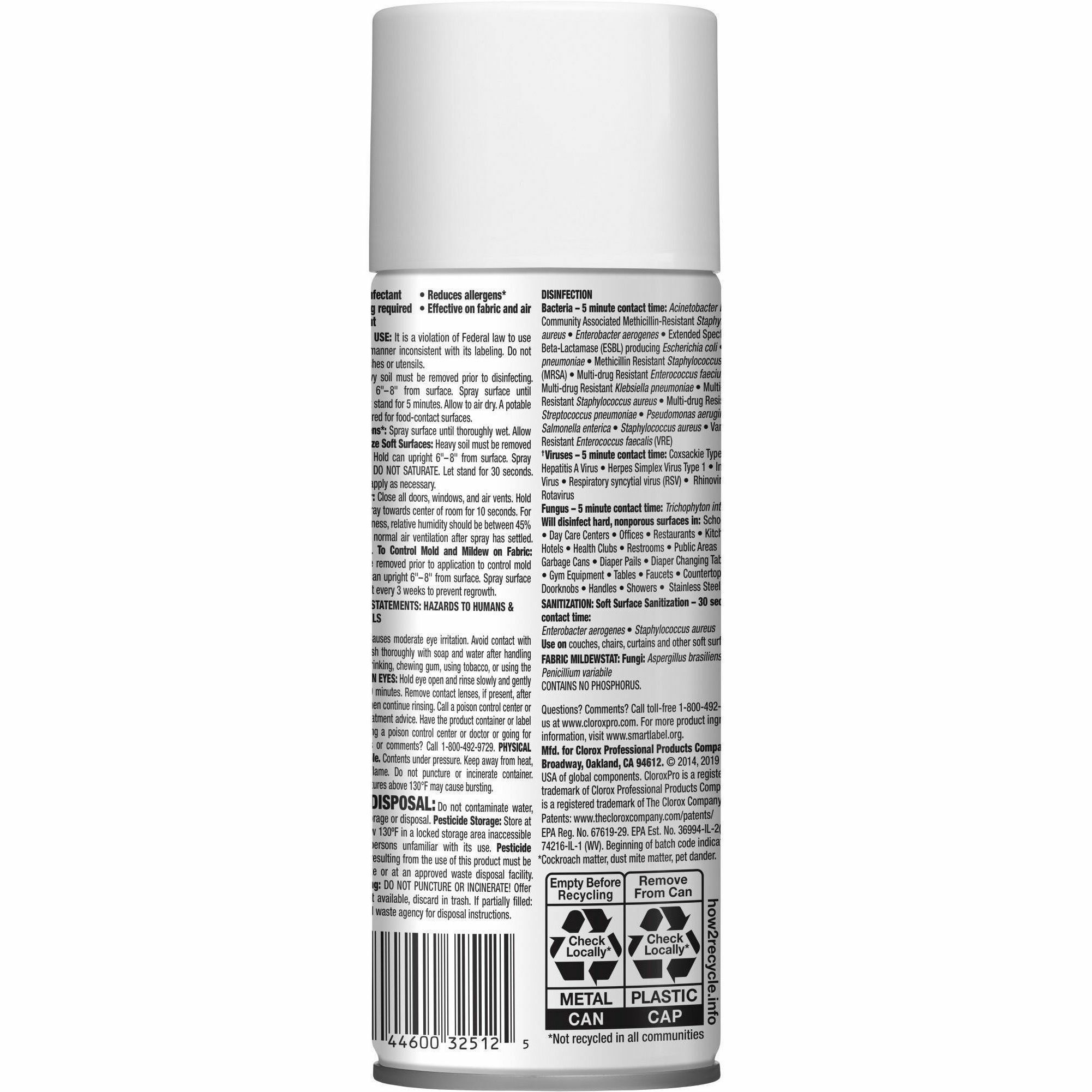 Cloroxpro&Trade 4 in One Disinfectant & Sanitizer