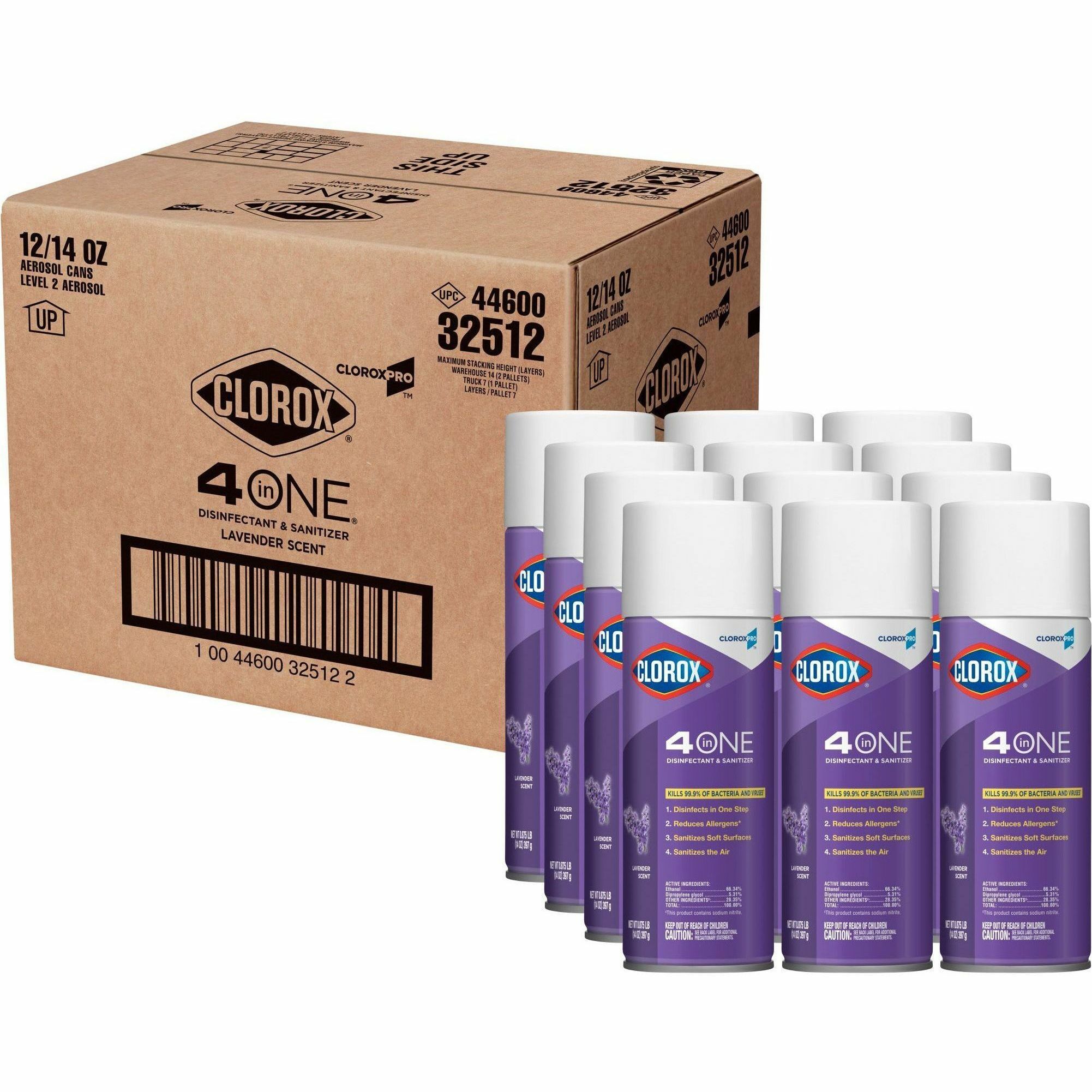 Cloroxpro&Trade 4 in One Disinfectant & Sanitizer