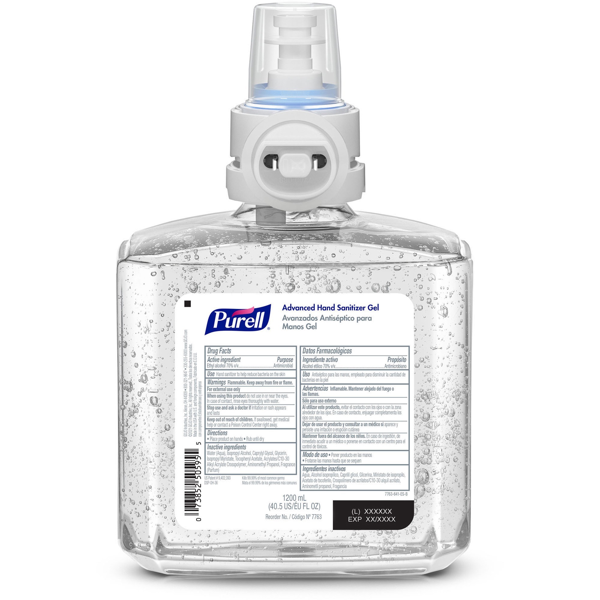 Gojo&Reg Advanced Hand Sanitizer Gel Refill