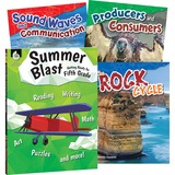 Shell Education Learn-at-Home Summer Science Set Printed Book by Wendy Conklin