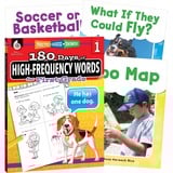 Shell Education Learn at Home Grade 1 Frequency Words Printed Book
