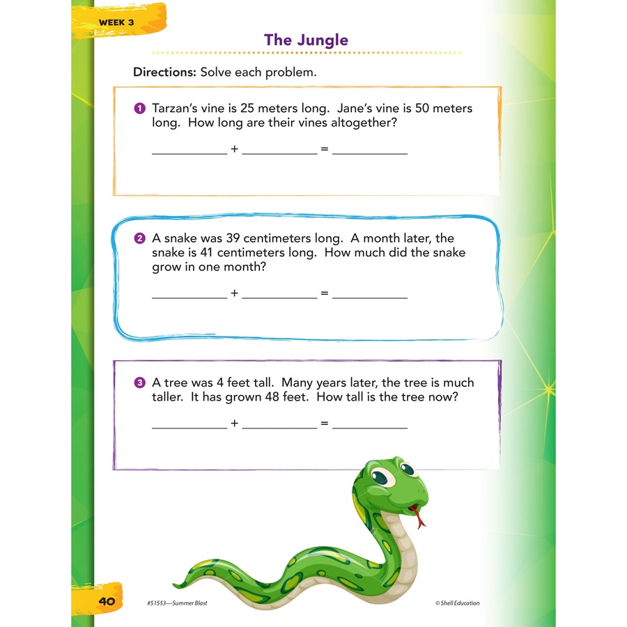 Shell Education Summer Blast Student Workbook Printed Book by Wendy Conklin