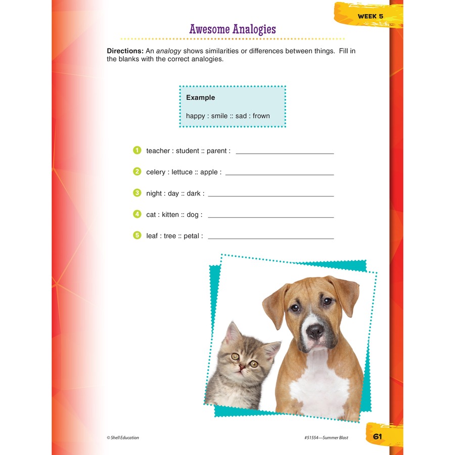 Shell Education Summer Blast Student Workbook Printed Book by Wendy Conklin