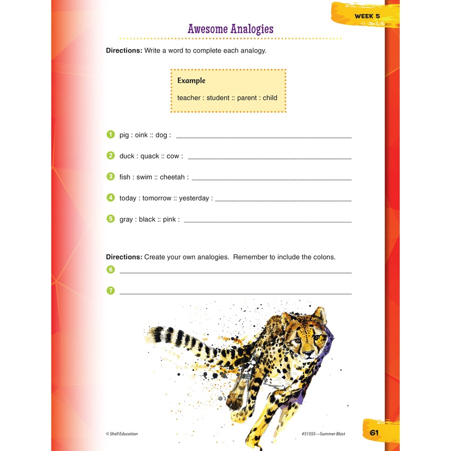 Shell Education Summer Blast Student Workbook Printed Book by Wendy Conklin