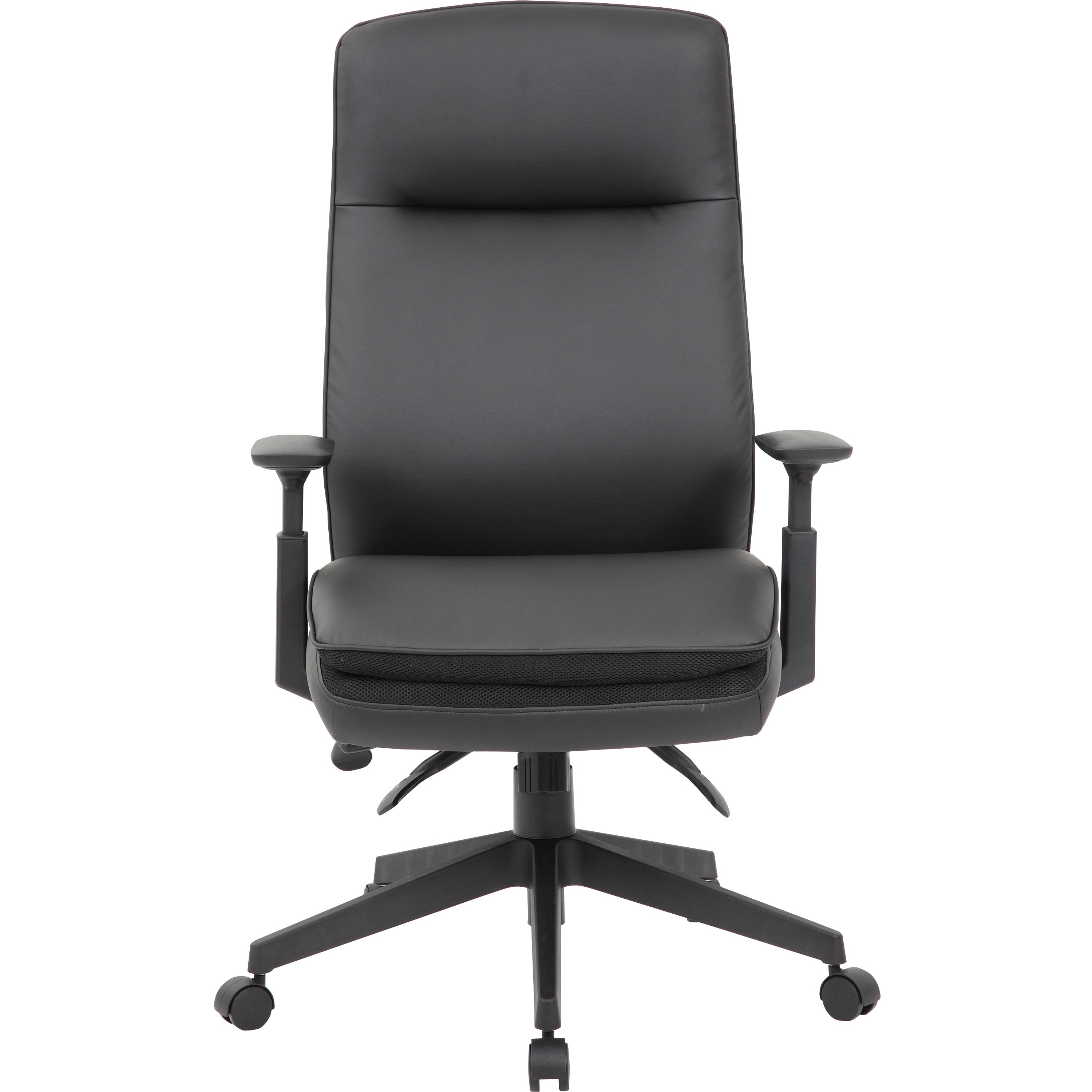 Lorell Premium Vinyl High-Back Executive Chair - Image 3