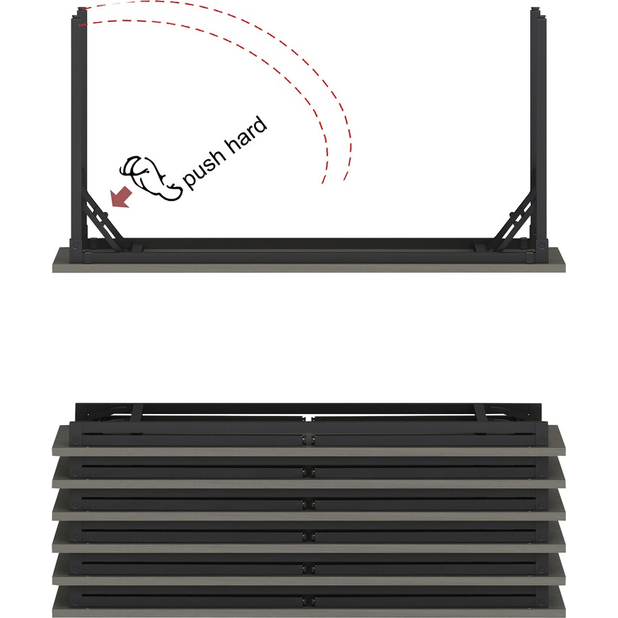Lorell Folding Training Table