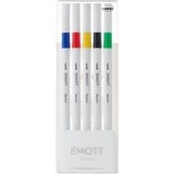 Uni&Reg Emott Fineliner Marker Pens