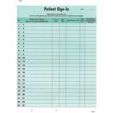 Tabbies Patient Sign-in Label Forms