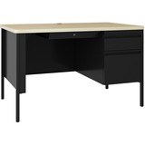 Lorell Fortress Single-Pedestal Teachers Desk