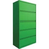 Lorell 4-Drawer Lateral File with Binder Shelf