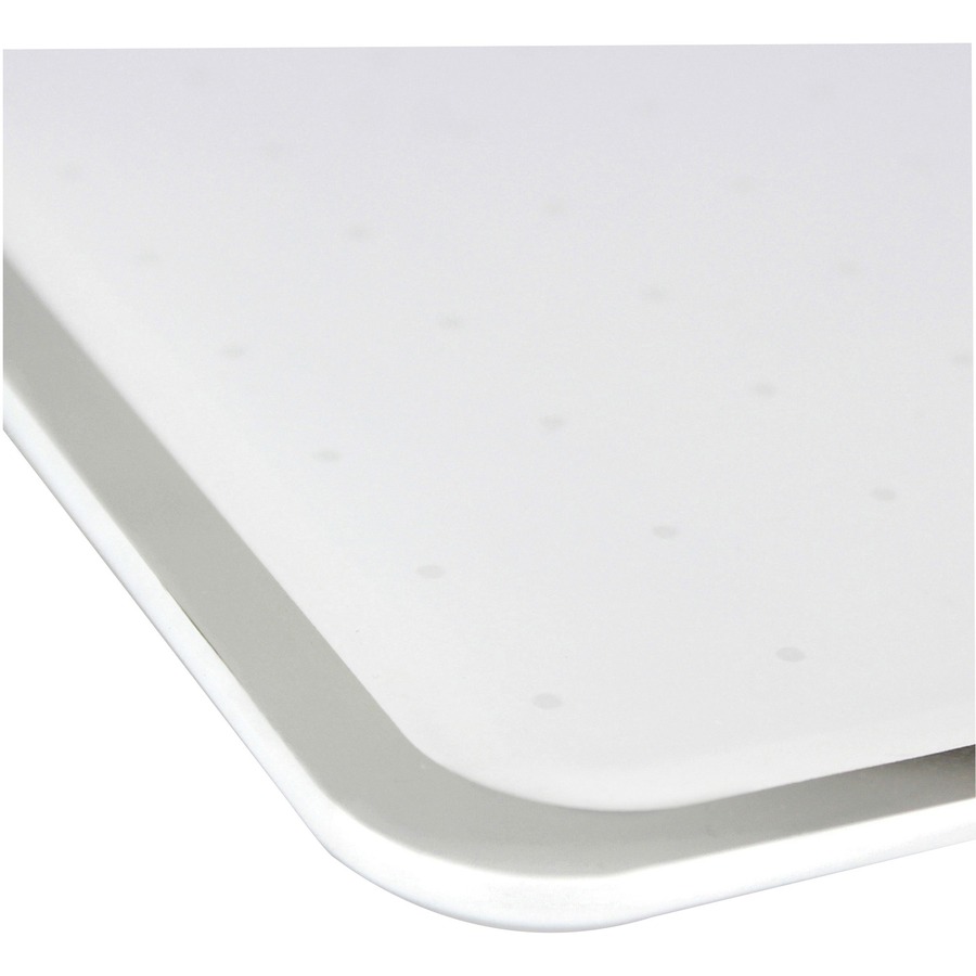 Viztex Viztex Glacier White Multi-Purpose Grid Glass Dry Erase Board 24 X 36
