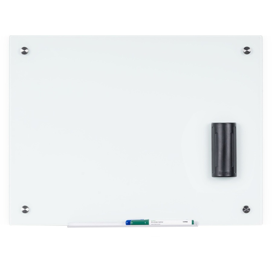 Bi-Silque Magnetic Glass Dry Erase Board