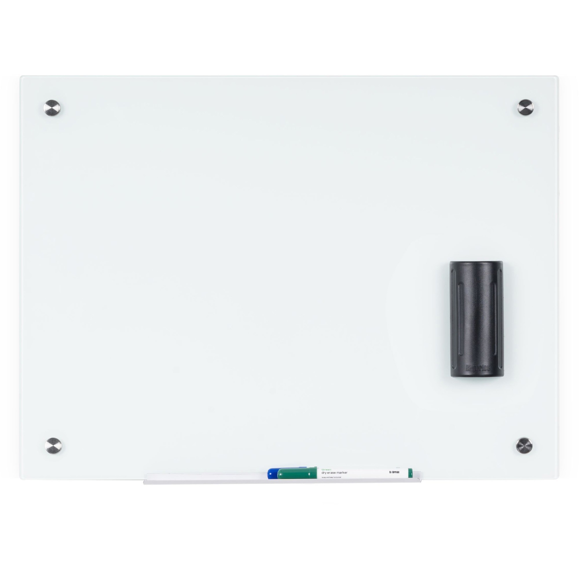 Bi-Silque Magnetic Glass Dry Erase Board