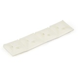 Startechcom 100 Pack Cable Tie Mounts with Adhesive Tape for 013in (32mm) Wide Ties - Nylonplastic Zip Tie Mounts - 94v-2 Fire & Ul