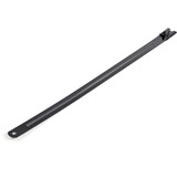 Startechcom 9(22cm) Metal Cable Ties 2-14(55mm) Bundle Dia 100lb(45kg) Tensile Strength Nylon Coated Stainless Steel Ties 50 Pack