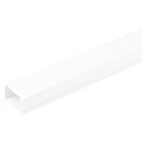 Startechcom Cable Management Raceway W Adhesive Tapecover 1-18(32mm)W X 34(20mm)H X 6ft(18m)Length Network Cord Hider Ul Listed