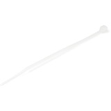 Startechcom 4(10cm) Cable Ties 78(22mm) Dia 18lb(8kg) Tensile Strength Nylon Self Locking Zip Ties Ul Listed 100 Pack White