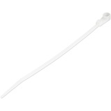 Startechcom 6(15cm) Cable Ties with Mounting Hole 1-12(40mm) Dia 40lb(18kg) Tensile Strength Nylon Zip Ties Ul Listed 100 Pack