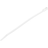 Startechcom 8(20cm) Cable Ties with Mounting Hole 2(52mm) Diameter 50lb(22kg) Tensile Strength Nylon Zip Ties Ul Listed 100 Pack