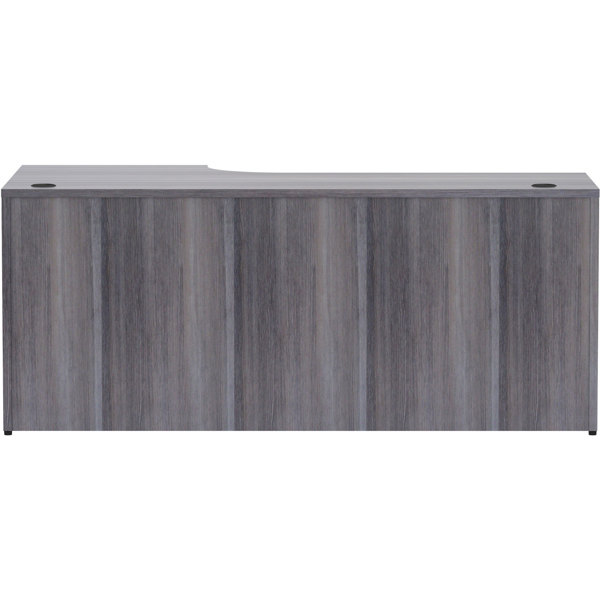 Lorell Essentials Laminate Right Corner Credenza
