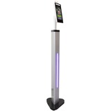 Richtech Triangular Stand for Temperature Screening System Freestanding Floor Pedestal - Box 1 of 2