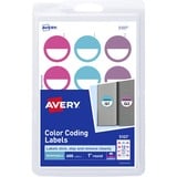 Avery&Reg Removable Color-Coding Labels