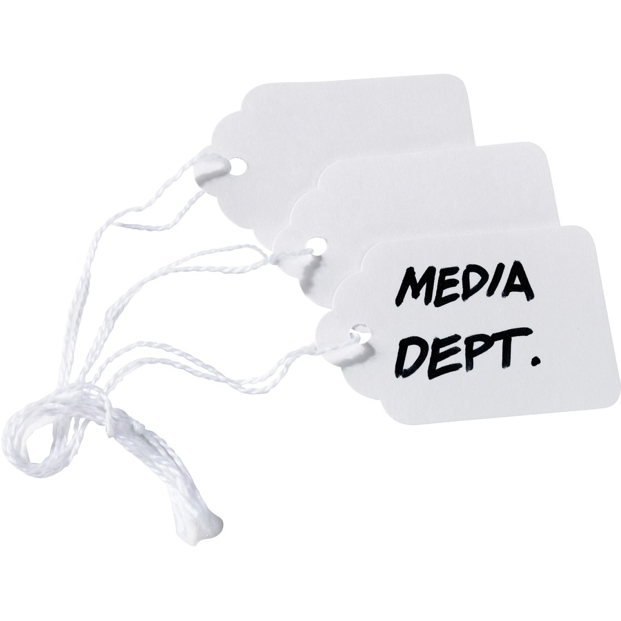 Avery&Reg Marking Tags Strung 1-34 X 1-332 100 Tags (6732)