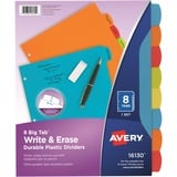 Avery&Reg Big Tab Write & Erase Durable Plastic Dividers