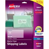 Avery&Reg Easy Peel Inkjet Printer Mailing Labels