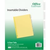Avery&Reg Tab Inserts Buff Dividers