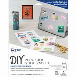 Avery&Reg Surface Safe Printable Decal Stickers