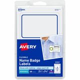 Avery&Reg Flexible Name Badge Labels