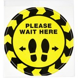 Avery&Reg Please Wait Here Distancing Floor Decals