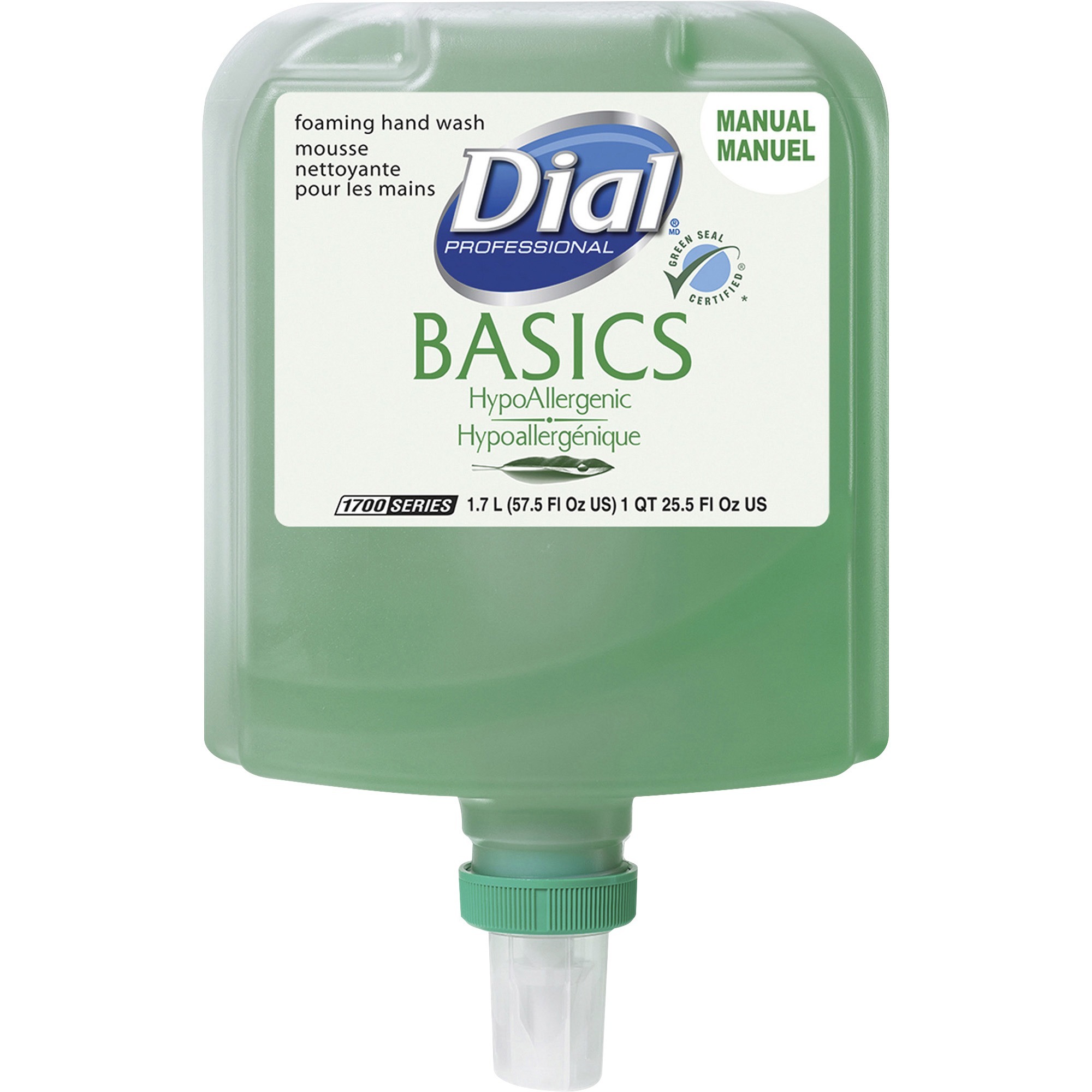 Dial Professional Basics Hypoallergenic Foaming Hand Wash