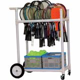 Champion Sports All-Terrain Abs Racket Cart